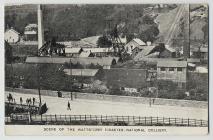 Postcard of the National Colliery, Wattstown,...