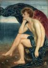 'Love Dreaming by the Sea' gan Simeon Solomon ...