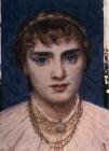 'Head of a Young Woman' gan Edward J. Poynter ...