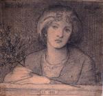 'Ruth Herbert' gan Dante Gabriel Rossetti (1828...