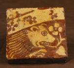 Medieval floor tile from Strata Marcella Abbey ...