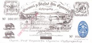 Bank note: 'Cwmni y Ddafad Ddu Gymreig&...