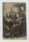 Four soldiers of the Welsh Regiment, First...