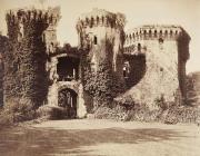 Castell Rhaglan, tynnwyd gan Roger Fenton rhwng...
