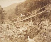 Miners Bridge, Betws-y-coed, from below,...