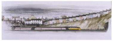 'Intercity 125 passing Tunnel Terrace'...