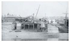 Western Piers, Newport Transporter Bridge, 1903