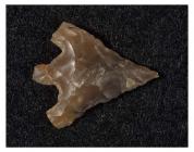 Bronze Age flint arrowhead from St. Brides...