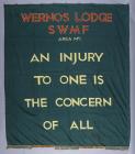 Banner of the Wernos Lodge of the South Wales...