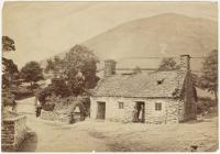 Old cottages near Dinas Mawddwy, c. 1890