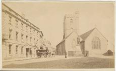 St Mary's Church, Brecon, c. 1865
