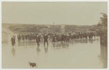 A flood in Llandrindod Wells, c. 1909