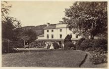 Rhiewport mansion near Berriew, 1864