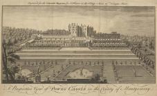 Perspective View of Powes Castle, c. 1750s