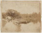 Boating lake at Llandrindod Wells, c. 1904