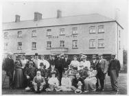 Hotel guests at Llandrindod Wells, c. 1900