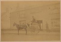 Brecon mail cart, 1885