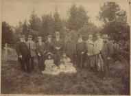 Hotel residents, Llandrindod Wells, 1897