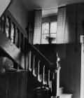 Oak staircase at Aberduhonw Cottage, Llandewi&...
