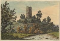 Bronllys Castle, 1815