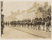 Montgomeryshire Yeomanry in Severn Street,...