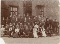 Group at Powis Castle, c. 1905