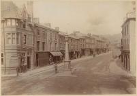 Broad Street, Welshpool, 1880s