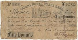 Promissory note,  Salop & North Wales Bank,...