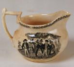 Jug featuring 'Welsh costumes', 19th...