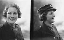 Photograph of an uniformed woman, c. 1930,...