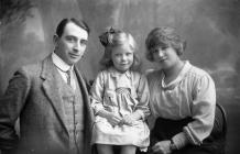 Portrait photograph of Mr and Mrs John with...