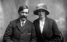 Portrait photograph of Mr and Mrs James,...