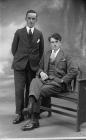 Portrait photograph of Mr Jarman and Mr Jones,...