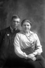 Portrait photograph of Mr and Mrs Fox, c193?-??...