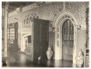 Mantelpiece in the Library, Cardiff Castle,...