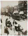 Tram trydanol, Heol Eglwys Fair, Caerdydd, 1902