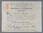 'Certificate of Competency as Master' ...