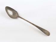 Monogrammed silver spoon, 63 Monnow Street, 1700s