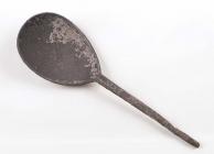 Pewter spoon from Treowen, 1500s