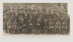 Officers of the Monmouthshire Regiment by the...