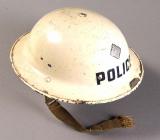 Police inspector's Air Raid Helmet, 1939-45