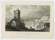 'Caldy Island from Tenby Castle, Pembrokeshire'...