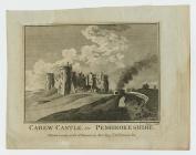 'Carew Castle in Pembrokeshire',...