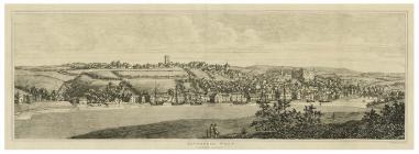 'Haverfordwest', gan I. G. Wood, lithograff, 1812