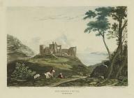 Manorbeer Castle, Pembrokeshire', gan J. Varley...