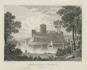 'Pembroke Castle, Pembrokeshire', gan Gastineau...