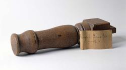 Wood fitting from the 'Royal Charter'...