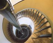 Interior of South Stack lighthouse, Holyhead