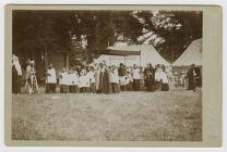 Llun o basiant Nottage Court, Porthcawl, 1910