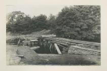 The Railway Bridge spanning the Monnow at...